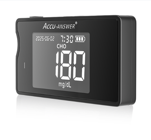 Kit Misuratore 4-in-1 ACCU ANSWER ISAW per Emoglobina, Colesterolo, Acido Urico e Glucosio, Include Strisce Reattive, Lancette e <span class=keywords><strong>Penna</strong></span> - Product Image 2