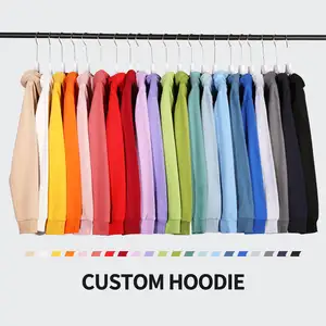 Hoge Kwaliteit Heren Hoodies Sweatshirts Unisex Streetwear Pullover Groothandel Custom Hoodies Borduurwerk Logo Blank Heren Hoodies