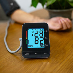 Tensiomètre numérique électronique pour machine <span class=keywords><strong>BP</strong></span>, tensiomètre pour bras supérieur, dispositif numérique de surveillance de la pression artérielle - Product Image 2