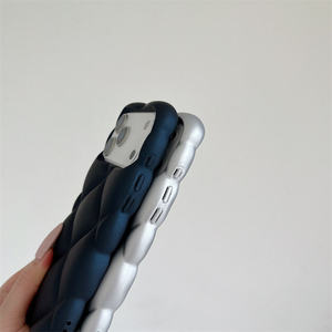 เคสโทรศัพท์มือถือ TPU ฝ้าสำหรับ iPhone 17 16 PRO MAX ลายริ้วลายตารางด้านหลังกันกระแทก - Product Image 6