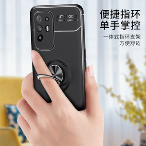Coque de téléphone portable, anti-choc, étui en TPU souple avec anneau coloré, pour <span class=keywords><strong>OPPO</strong></span> <span class=keywords><strong>F19</strong></span> <span class=keywords><strong>Pro</strong></span> +, nouvelle collection - Product Image 5