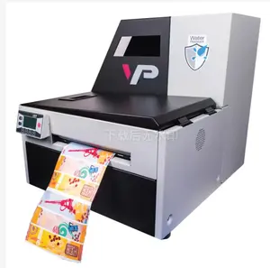 Imprimante d'étiquettes couleur rouleau à rouleau Machine d'impression d'étiquettes numériques imprimante à jet d'encre couleur