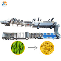 Ligne de production entièrement automatique de chips de banane en acier inoxydable avec contrôle PLC pour usine de snacks