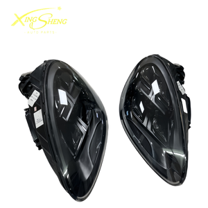Faros Delanteros LED de Cuatro Puntos con Fondo Negro, de Alta Calidad y Gran Venta, para Porsche Cayenne, Actualizados - Product Image 5