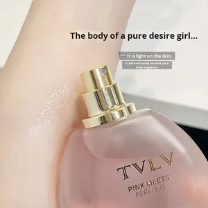La polvere di TVLV di vendita calda transfrontaliera incontra un profumo fruttato floreale leggero e fresco di lunga durata per le donne per gli studenti - Product Image 3