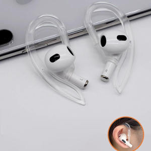 Nouveaux crochets d'oreille en silicone anti-perte pour écouteurs, accessoires pour <span class=keywords><strong>AirPods</strong></span> <span class=keywords><strong>1</strong></span> 2 3 Pro 3, crochet d'oreille antidérapant - Product Image 2