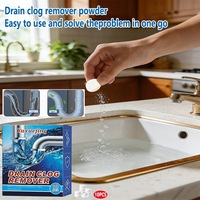 Tablettes Nettoyantes et Désodorisantes pour Bacs à Déchets Marque Blanche – Désodorisant pour Égouts et Éliminateur d'Odeurs pour Évier
