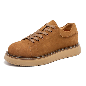 Chaussures de sécurité personnalisées confortables et respirantes en cuir pleine fleur, anti-écrasement, avec embout en acier - Product Image 5