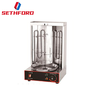 Encimera comercial LPG Mini Doner Kebab máquina ajustable 2 quemadores Mini Shawarma máquina para el hogar - Product Image 2