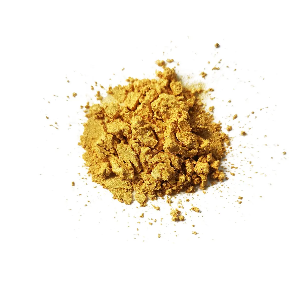 Natural Mica Pigment Powder Golden Color Pearl Car Paint Epoxy Resin Pearl Powder