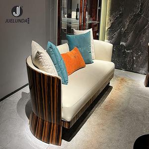 Canapé d'angle en cuir moderne et très confortable pour salon, canapé en forme de L pour salon - Product Image 6