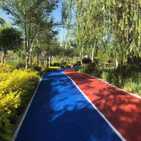 Système complet de surface sportive en tartan IAAF, piste d'athlétisme synthétique