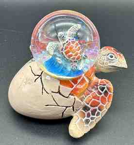 Llavero de Tortuga Marina Estilo Realista, Recuerdo de Viaje, Adorno Hecho a Mano con Material Ecológico - Product Image 3