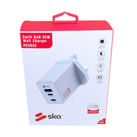 Vente en gros de boîtes d'emballage en papier à chargeur rapide pour téléphone portable portable de type c magnétique coloré pour chargeurs iphone