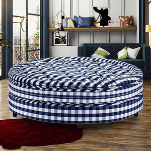 Matelas fait main en poils de queue sans colle, matelas à ressorts naturels, matelas rond, matelas exclusif pour les personnes aisées - Product Image 2