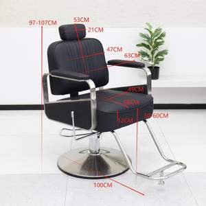 Muebles de peluquería modernos de lujo, peluquería de peluquería para mujer, silla de peluquería, silla de tienda para mujer - Product Image 6