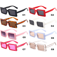 Lunettes de soleil carrées pour femmes Lunettes de soleil tendance Mode rétro Vente en gros Classique vintage populaire en plastique Lunettes de soleil