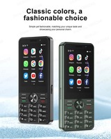 Teléfono Inteligente 4G LTE Versión Global, Pantalla Táctil de 3.5 Pulgadas, Sistema Android, 2 GB + 16 GB, Punto de Acceso WiFi, Linterna, 2 Tarjetas SIM, Teléfono Celular Inteligente con Botones