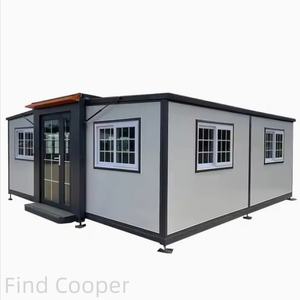 Nouvelle conception, vente chaude : Maison conteneur mobile et portable d'extérieur 20/40 pieds, maison préfabriquée de luxe extensible avec toilettes - Product Image 3