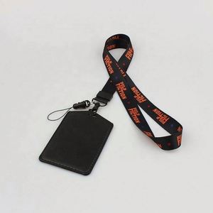 สายคล้องบัตรพีวีซีไนลอนเนื้อนุ่มใส กันน้ำ พิมพ์ซิลค์สกรีน ปรับแต่งโลโก้ สีตามสั่ง รับผลิตแบบ OEM - Product Image 3