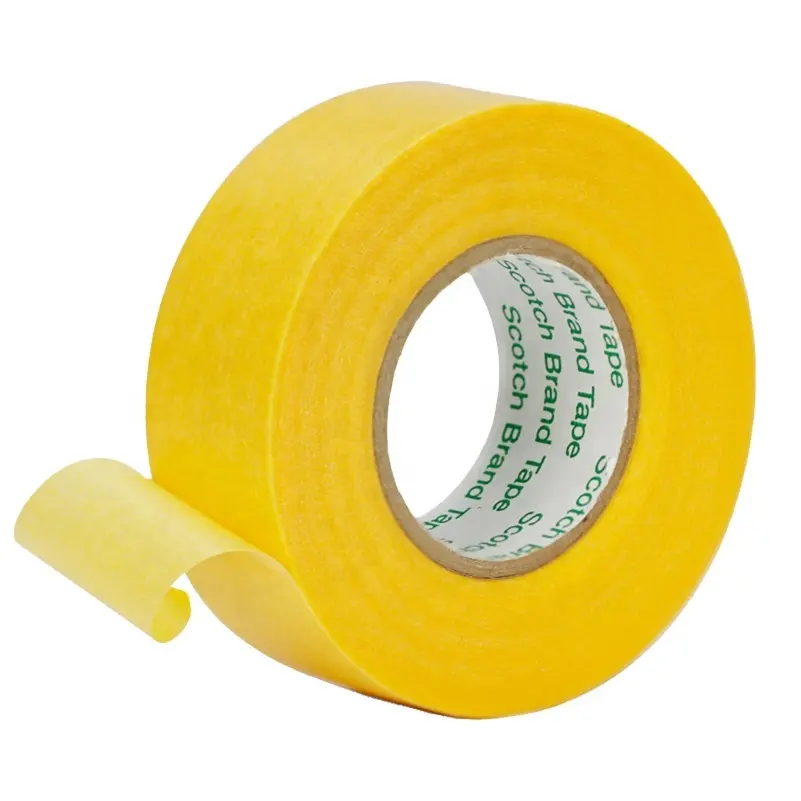 3M 2688 Japanese Flat Paper Paint Masking Tape 0.08mm Thick Acrylic adhesive , 18mm X18M, 700 Per Case