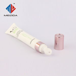 אריזת שפופרת פלסטיק 10ml 15ml עם אפליקטור קרמי ואפליקטור מסגסוגת אבץ לקרם עיניים/ליפגלוס/ליפגלז//קרם גוף - Product Image 4