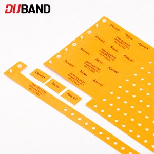 Bracelet en vinyle triple épaisseur de qualité supérieure avec rouleau de rechange |   Bracelets d'événement imperméables personnalisés pour les salles de concert, les parcs, les stations balnéaires et les festivals - Product Image 5