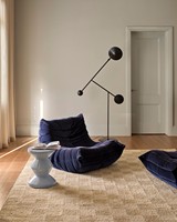 Fauteuil de salon vert Togo, canapé d'appoint Caterpillar, chaise de loisirs rembourrée à une place pour salon