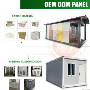 Casa Container Prefabbricata DXH <span class=keywords><strong>da</strong></span> 20ft, Smontabile, Flat-Pack, Modulo Abitativo Mobile Temporaneo, Appartamento, Ufficio, Campo di Costruzione - Product Image 5