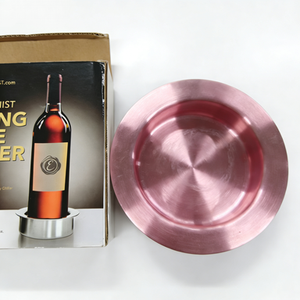 Base d'aérateur de bouteille de vin en acier inoxydable sur mesure, refroidissement rapide pour les amateurs de vin, usinée CNC - Product Image 3