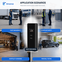 Alcootest numérique intelligent Bluetooth haute précision rechargeable avec application et 500 enregistrements de tests