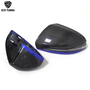 ฝาครอบกระจกมองข้างคาร์บอนไฟเบอร์ LHD แบบกำหนดเองสำหรับ Mercedes-Benz W205/W222/W238/W257/<span class=keywords><strong>AMG</strong></span> GT53 สีแดง/เหลือง/น้ำเงิน - Product Image 6