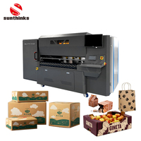 Printer Inkjet Flatbed untuk Kotak Karton Lebar Cetak 645mm, Single Pass, Kecepatan Tinggi 30m/menit Dengan 3 Printhead HP