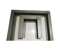 Porte coulissante en verre trempé en alliage d'aluminium pour cuisine porte coulissante rotative en aluminium porte-fenêtre coulissante en aluminium avec stores