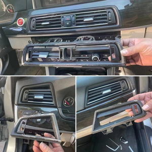 Commercio all'ingrosso della fabbrica LHD RHD Console per auto <span class=keywords><strong>aria</strong></span> <span class=keywords><strong>condizionata</strong></span> fresca cromata griglia di ricambio per BMW serie 5 F10 F11 F18 - Product Image 6