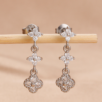 Agent de dropshipping Shopify pour les États-Unis, l'Australie et l'UE, fournisseur mondial 1688, dropshipping DDP, commande exécutée en 24h, boucles d'oreilles en zircon