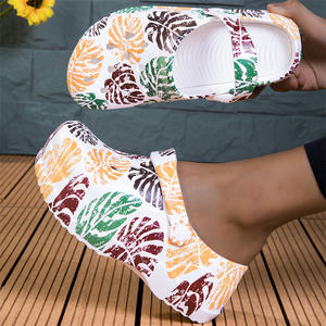 आउटडोर फैशन जूते महिला क्रेटल गैंडा रंगीन चप्पल महिलाओं गर्मियों के सैंडल महिलाओं सैंडल हील्स - Product Image 5