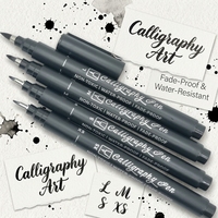 Bestationery Marcadores De Arte School Supplies Stationery China Waterproof Fine Tip Black Permanent Graffiti Art Markers Pen
