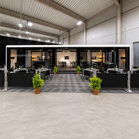 Bâtiments Modulaires Écologiques pour Bureaux, Hôtels et Maisons Préfabriquées – Maisons en Acier Extensibles et Durables pour Usage Commercial Portable
