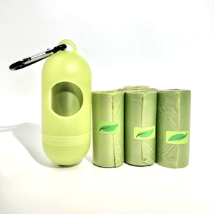 Nueva Riñonera Luminosa para Pasear Perros con Dispensador de Bolsas para Excrementos en Forma de Cápsula, Fluorescente para Halloween - Product Image 4