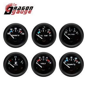Đồng Hồ Đo Nhiệt Độ Nước/Cảm Biến Đồng Hồ Đua Xe Hơi Dragongauge 52Mm, Kỹ Thuật Số Phổ Thông 40-120 Độ C - Product Image 2