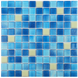 بلاط حمام السباحة ، فسيفساء على مقياس السمك والجدار الخلفية - Product Image 3