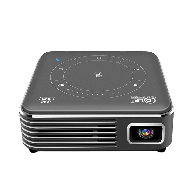 P11 Mini Smart Projector 1080P BT 5.0 Battery Short Throw Home Theatre Android 9.0 2G RAM 16G DLP 3D Built-in Speakers Portable