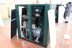 Chinese Manufacturer Provide Single Phase or Two Stage Rotary <b>Screw</b> air Compressor with air Dryer - Product Image 2