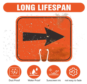 علامة مخصصة للبيع بالجملة ، علامة عاكسة للطريق ، - Product Image 5