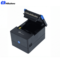 MHT-P80I Printer Resi Termal Mini Murah 80mm untuk USB + LAN, Printer Resi POS dengan Ukuran Kertas 80mm
