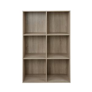4 6 Cubo Gabinete de almacenamiento Madera Sala de estar Hogar Oficina Organizador de libros Librería - Product Image 4