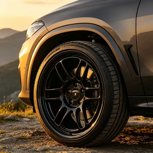Jantes forgées monobloc concaves profondes noires brillantes de 15 à 24 pouces 5x130/114.3 pour Lotus Bletre Emira Renault <span class=keywords><strong>Megane</strong></span> <span class=keywords><strong>E</strong></span>-<span class=keywords><strong>Tech</strong></span> Kadjar - Product Image 5