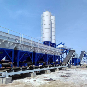 Mélangeur à béton de marque chinoise HZS50A, cuve de mélange de béton 50 m³/h, machine à béton avec cycle de 72 secondes - Product Image 5