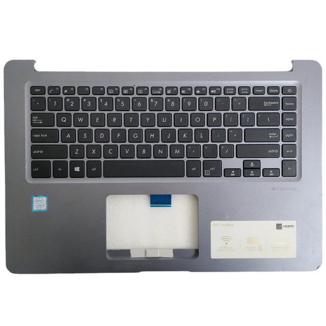 90%New Laptop Palmrest Housing C With Keyboard for ASUS Vivobook 15 X510 X510UQ A510U F510U